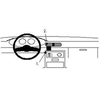 Image de Brodit ProClip für Mazda 121, ab Baujahr 1991 bis 1995