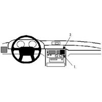 Image de Brodit ProClip für Mitsubishi Space Wagon, ab Baujahr 92 bis 98