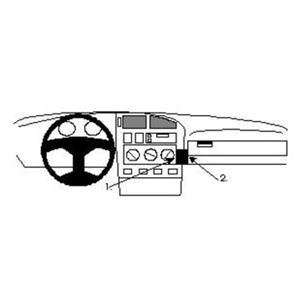 Image de Brodit ProClip für VW Vento, ab Baujahr 1992 bis 1998