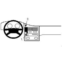 Image de Brodit ProClip für Toyota Carina, ab Baujahr 1992 bis 2000