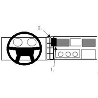Image de Brodit ProClip für Volvo FL 6, ab Baujahr 1986 bis 1999