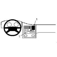 Image de Brodit ProClip für Toyota Carina, ab Baujahr 1992 bis 2000