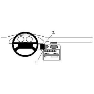 Image de Brodit ProClip für Mazda 626, ab Baujahr 1992 bis 1997