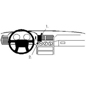 Image de Brodit ProClip für Volvo 850, ab Baujahr 1992 bis 1997