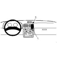 Image de Brodit ProClip für Toyota Starlet, ab Baujahr 1992 bis 1995