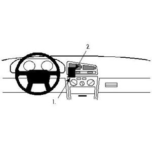 Image de Brodit ProClip für Mitsubishi Galant, ab Baujahr 1993 bis 1997