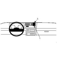 Resim Brodit ProClip für Chrysler Saratoga, ab Baujahr 1989