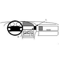 Resim Brodit ProClip für BMW 3er (E36), ab Baujahr 1991 bis 1998