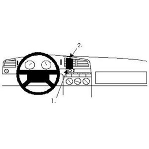 Image de Brodit ProClip für VW Passat, ab Baujahr 1994 bis 1996