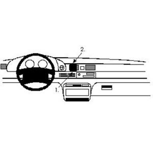 Image de Brodit ProClip für Hyundai H 100, ab Baujahr 1994 bis 1996