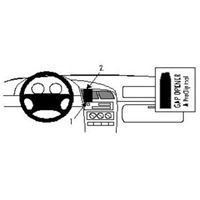 Resim Brodit ProClip für Ford Probe, ab Baujahr 1993 bis 1997