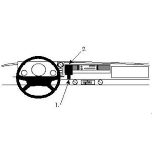 Image de Brodit ProClip für Mercedes 100 VAN / MB 100, ab Baujahr 1989 bis 1995