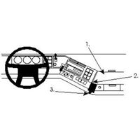 Image de Brodit ProClip für Volvo FH / FM / NH, ab Baujahr 1994 bis 2002