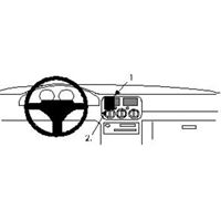 Image de Brodit ProClip für Subaru Impreza, ab Baujahr 1994 bis 1997