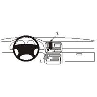 Image de Brodit ProClip für Subaru Outback, ab Baujahr 95 bis 98