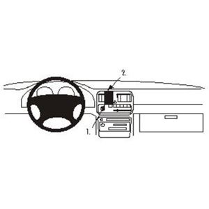 Image de Brodit ProClip für Subaru Outback, ab Baujahr 95 bis 98