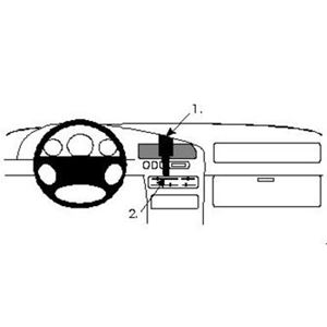 Image de Brodit ProClip für Mazda Protege, ab Baujahr 1995 bis 1996