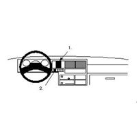 Image de Brodit ProClip für VW Pickup, ab Baujahr 1991 bis 1995