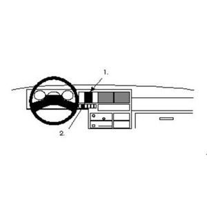 Image de Brodit ProClip für VW Pickup, ab Baujahr 1991 bis 1995