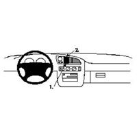 Resim Brodit ProClip für Ford Scorpio, ab Baujahr 1995 bis 2000