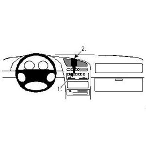 Afbeelding van Brodit ProClip für Mazda 323 F, ab Baujahr 1995 bis 1997