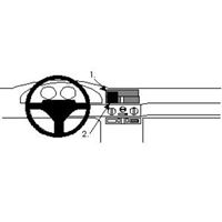 Resim Brodit ProClip für Alfa Romeo 146, ab Baujahr 1998 bis 2000