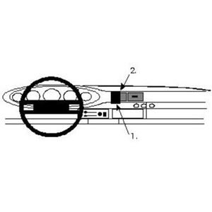 Image de Brodit ProClip für Porsche 911, ab Baujahr 1977 bis 1998