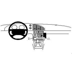Image de Brodit ProClip für SsangYong Musso, ab Baujahr 1995 bis 2000