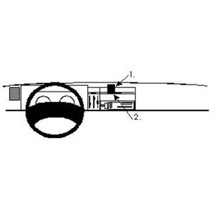 Image de Brodit ProClip für Renault Trafic, ab Baujahr 1995 bis 2001
