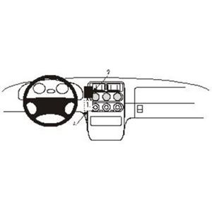 Resim Brodit ProClip für Alfa Romeo Spider, ab Baujahr 1995 bis 1997