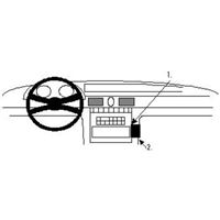 Image de Brodit ProClip für Maserati Quattroporte, ab Baujahr 1995 bis 2000 + Biturbo/Spider 88-94 + 420/430 88-94