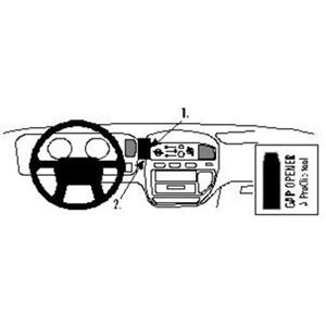 Image de Brodit ProClip für Mitsubishi Space Gear, ab Baujahr 1995 bis 2001