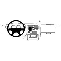 Bild von Brodit ProClip für Nissan Almera, ab Baujahr 1996 bis 1999