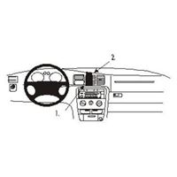 Image de Brodit ProClip für Opel Vectra B, ab Baujahr 1996 bis 2001
