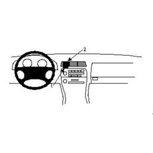 Image de Brodit ProClip für Lexus ES 300, ab Baujahr 1992 bis 1996