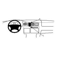 Image de Brodit ProClip für Toyota Land Cruiser HG 80, ab Baujahr 95 bis 98