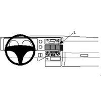 Image de Brodit ProClip für Isuzu Trooper, ab Baujahr 1982 bis 1993