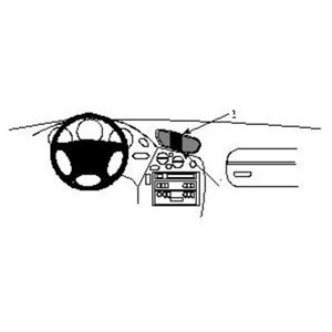 Image de Brodit ProClip für Mazda RX 7, ab Baujahr 1993 bis 2003
