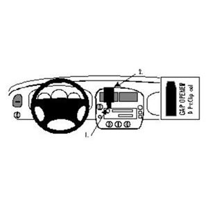 Resim Brodit ProClip für Ford Explorer, ab Baujahr 1995 bis 2001