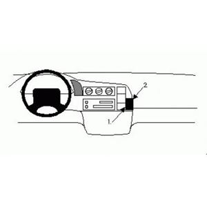 Resim Brodit ProClip für Chevrolet Astro, ab Baujahr 1996 bis 2005