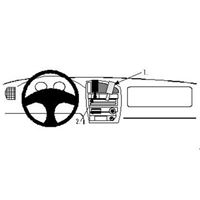 Resim Brodit ProClip für Citroen Saxo, ab Baujahr 1996 bis 2001