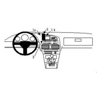 Image de Brodit ProClip für Mazda B-Serie, ab Baujahr 1996 bis 1998