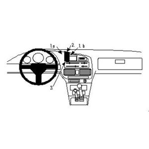 Image de Brodit ProClip für Mazda B-Serie, ab Baujahr 1996 bis 1998