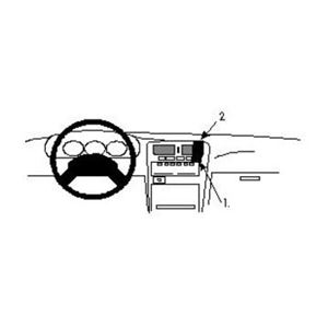 Image de Brodit ProClip für Nissan Terrano, ab Baujahr 1994 bis 1997