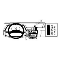 Resim Brodit ProClip für Ford F-Series 250, ab Baujahr 1987 bis 1991