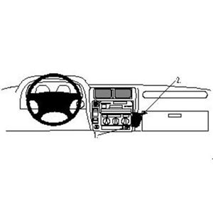 Image de Brodit ProClip für Toyota Land Cruiser 90, ab Baujahr 97 bis 01