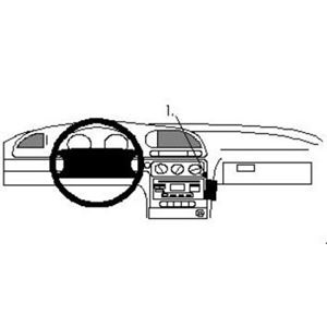 Resim Brodit ProClip für Ford Mondeo, ab Baujahr 1997 bis 1999