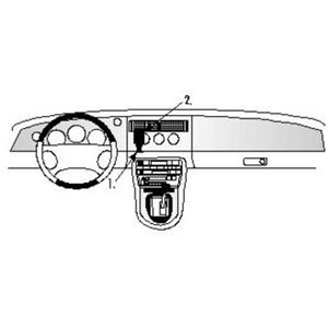 Image de Brodit ProClip für Jaguar - XK8, ab Baujahr 1997