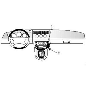 Image de Brodit ProClip für Jaguar - XK8, ab Baujahr 1997