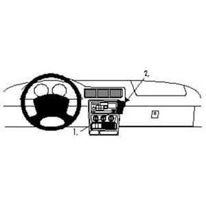 Image de Brodit ProClip für Opel Sintra, ab Baujahr 1997 bis 1999